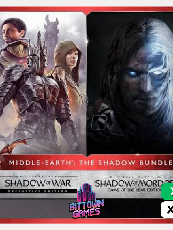 Pacote Terra Média: Sombras de Mordor + Sombras da Guerra Xbox One | Xbox Series Mídia Digital