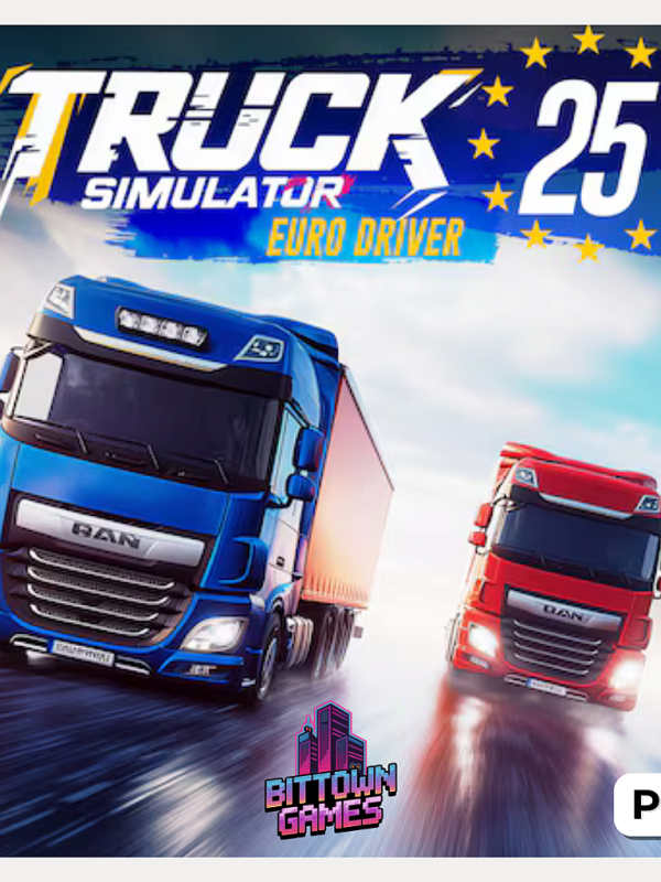 Truck Simulator 25: Euro Driver PS5 Mídia Digital