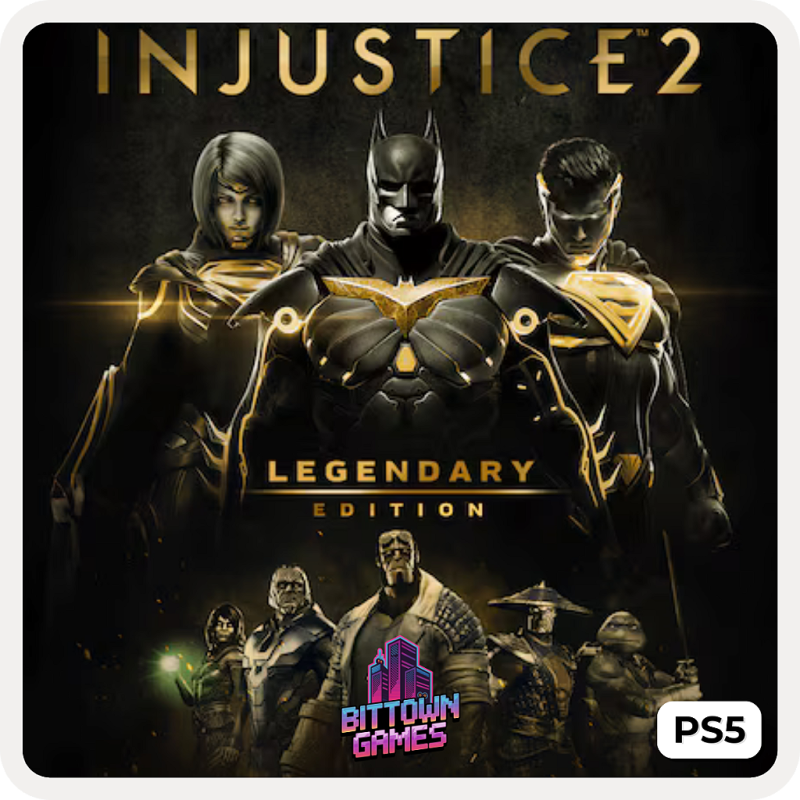 Injustice 2 Legendary Edition PS5 Mídia Digital