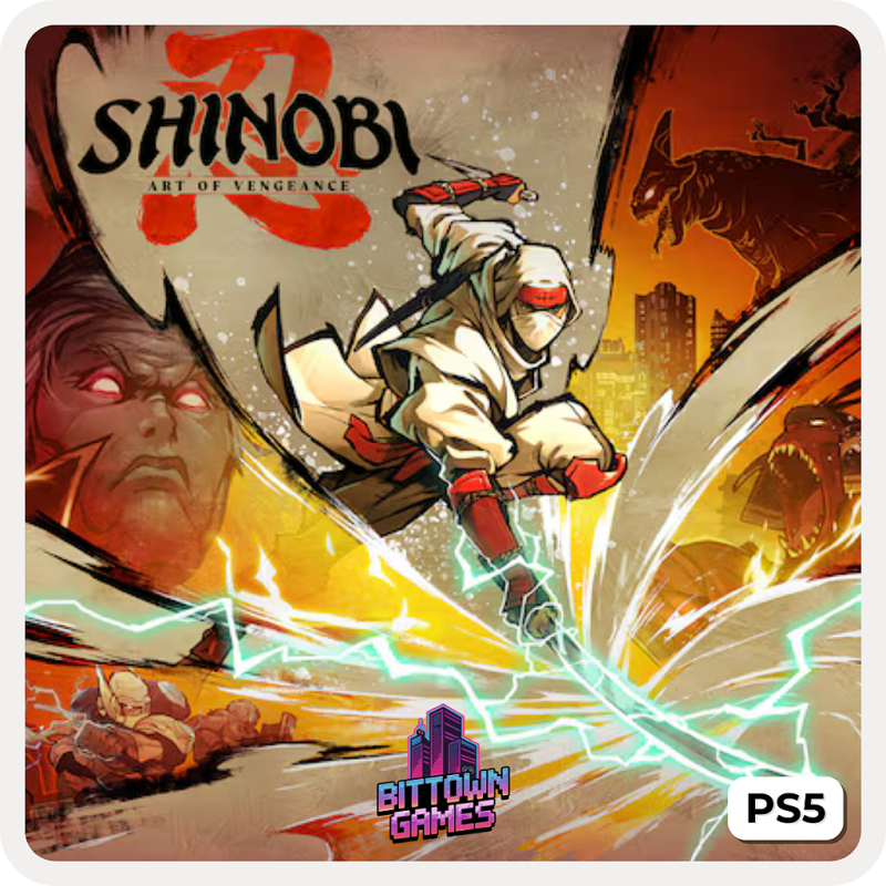 Shinobi: Art of Vengeance PS5 Mídia Digital
