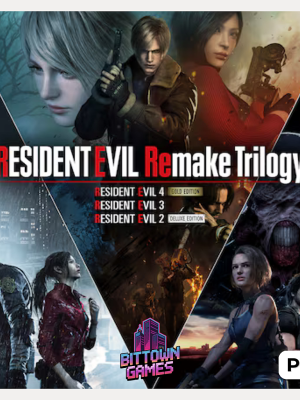 Resident Evil Remake Trilogy PS5 Mídia Digital