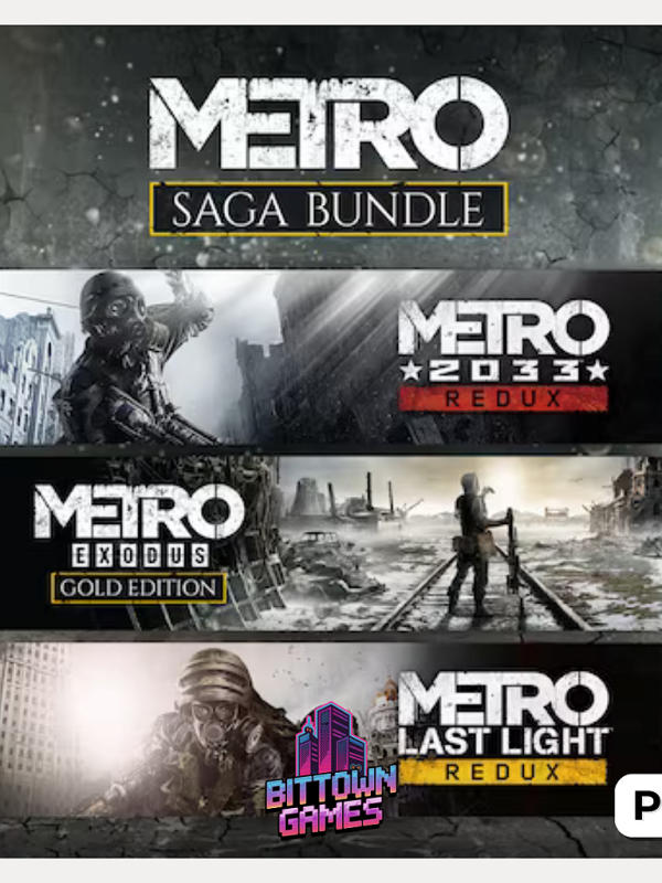 Conjunto Metro Saga PS5 Mídia Digital