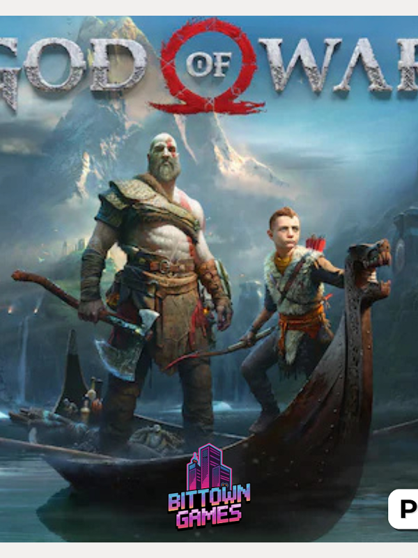 God Of War 2018 PS5 Primária Mídia Digital