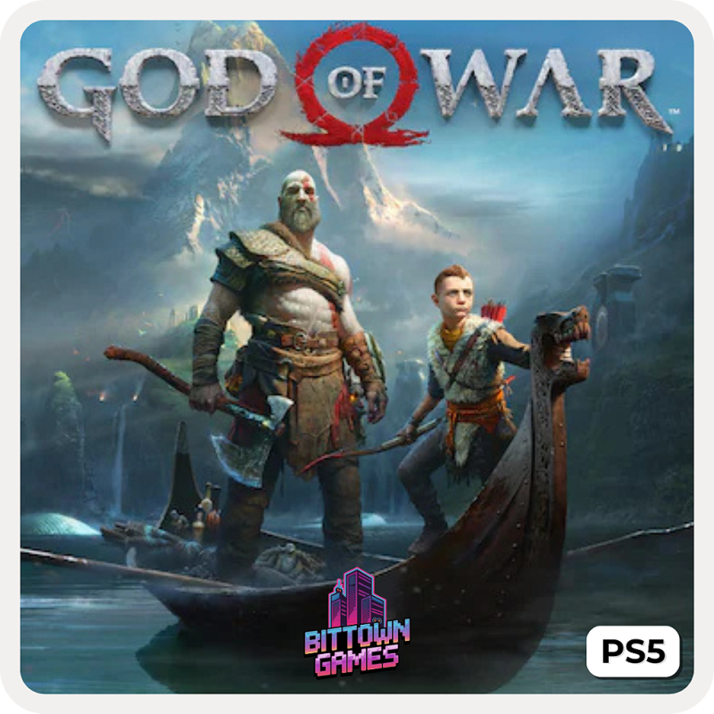 God Of War 2018 PS5 Primária Mídia Digital