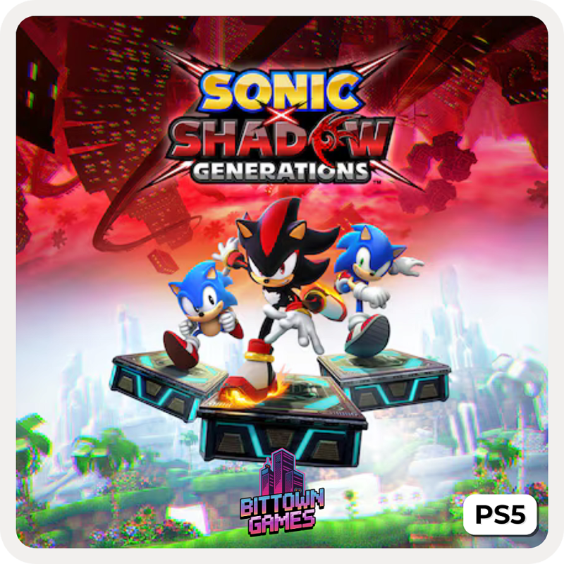 Sonic X Shadow Generations Deluxe Edition PS5 Mídia Digital