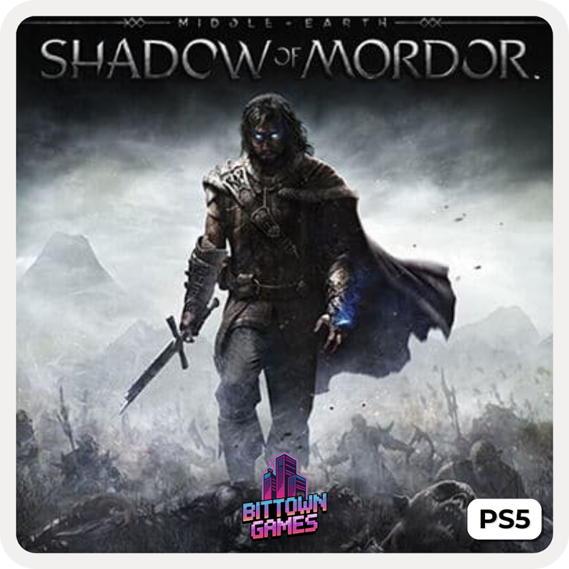 Sombras de Mordor Shadow of Mordor PS5 Mídia Digital
