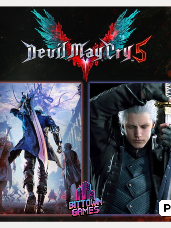 Devil May Cry 5 + Vergil PS5 Mídia Digital