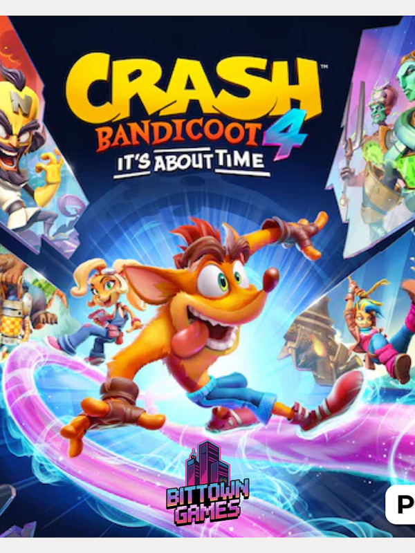 Crash Bandicoot 4 It's About Time PS5 Mídia Digital