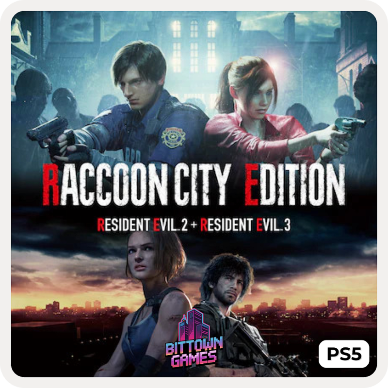 Resident Evil 2 + 3 Raccoon City Edition PS5 Mídia Digital