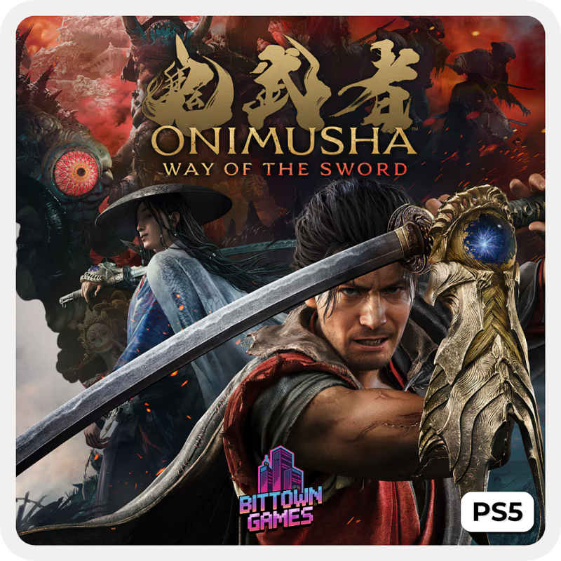 Onimusha Way of the Sword PS5 Primária Mídia Digital