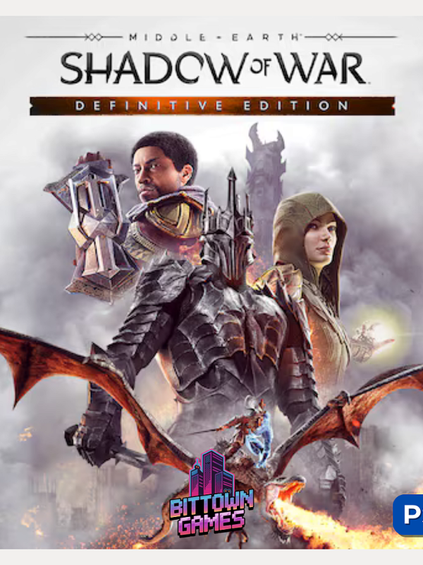 Terra-média: Sombras da Guerra Edição Definitiva PS4 Mídia Digital