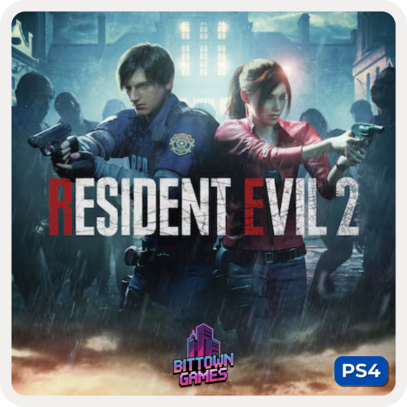 RESIDENT EVIL 2 PS4 Mídia Digital