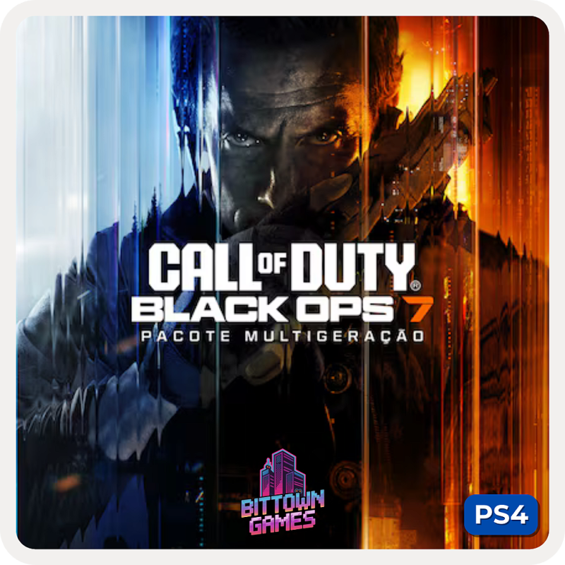 Call of Duty Black Ops 7 PS4 Mídia Digital
