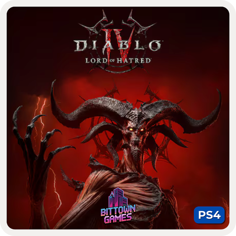 DLC Diablo IV 4 Lord of Hatred Primária PS4 Mídia Digital
