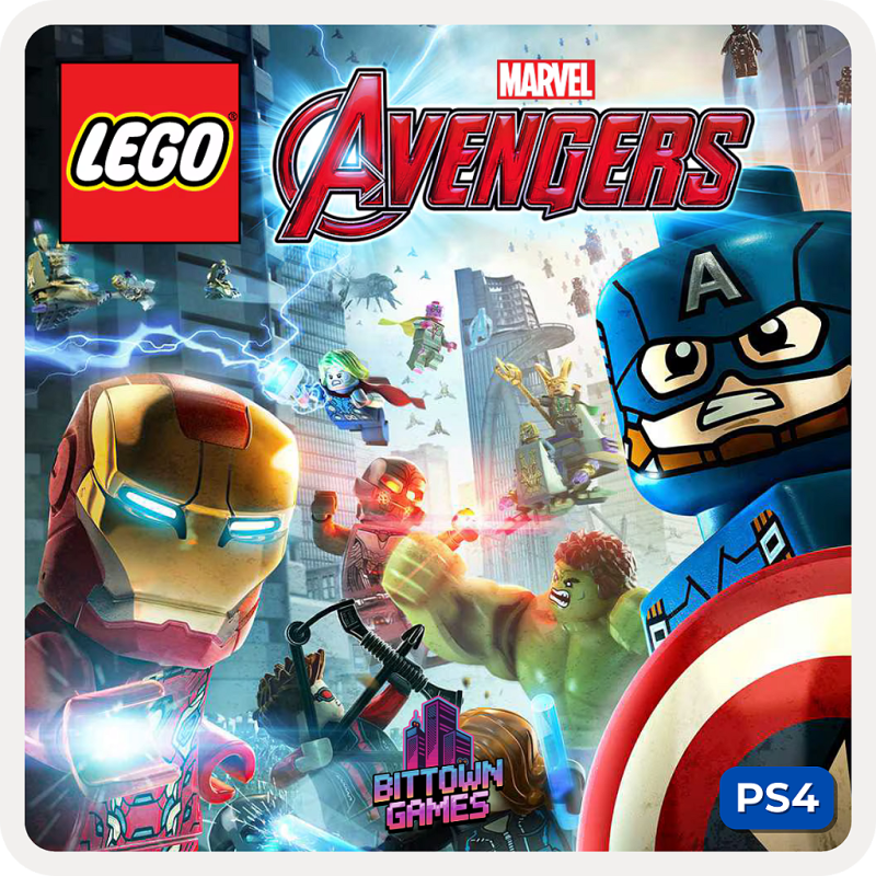 LEGO Marvel Avengers Vingadores PS4 Mídia Digital