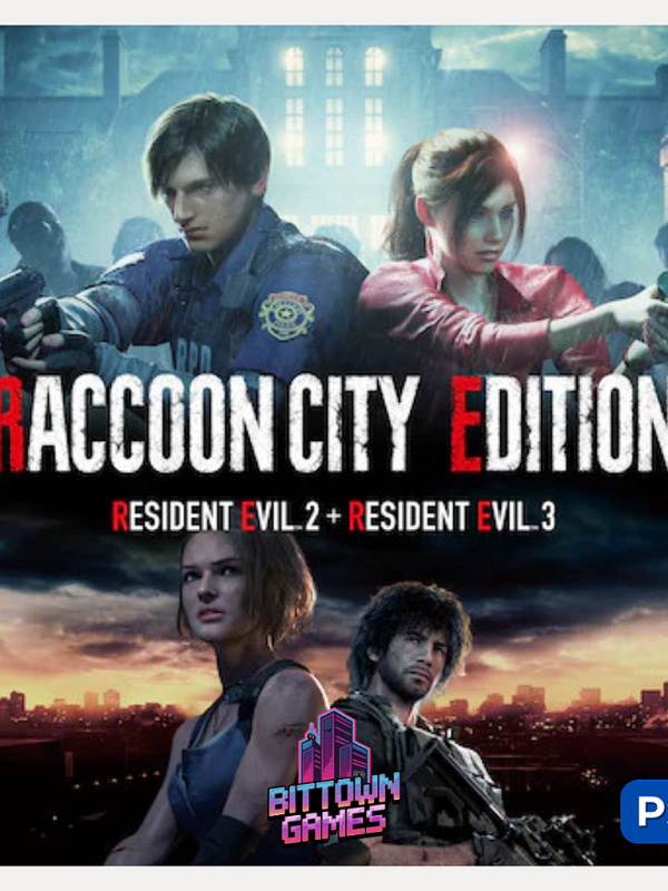 Resident Evil 2 + 3 Raccoon City Edition PS4 Mídia Digital