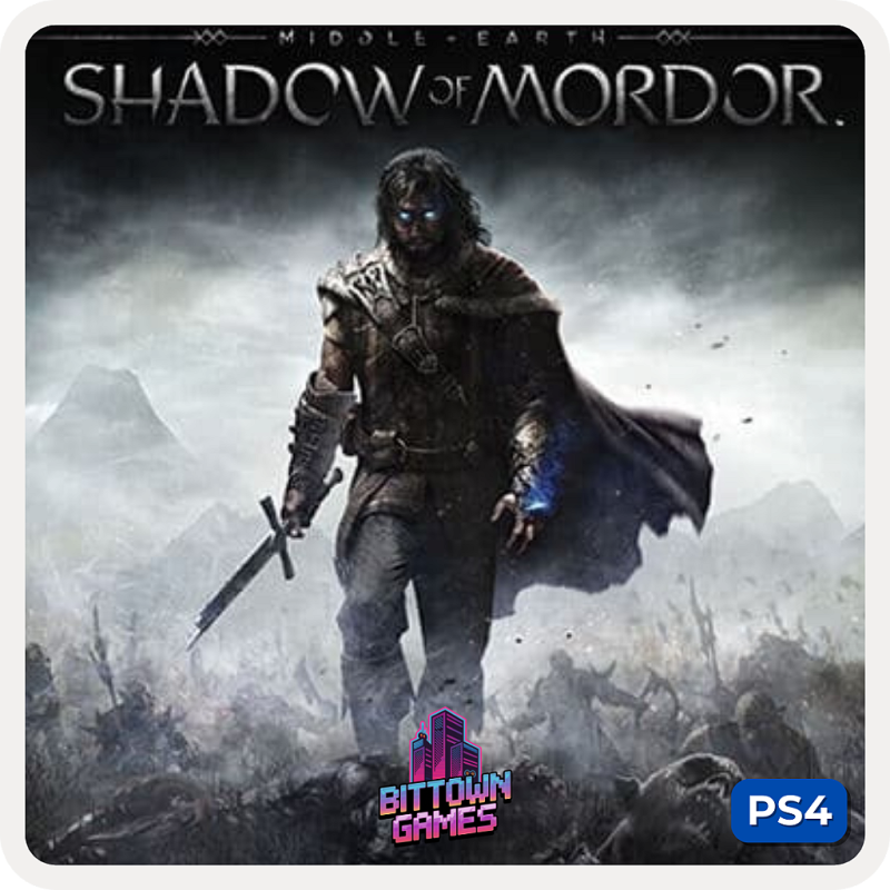 Sombras de Mordor Shadow of Mordor PS4 Mídia Digital