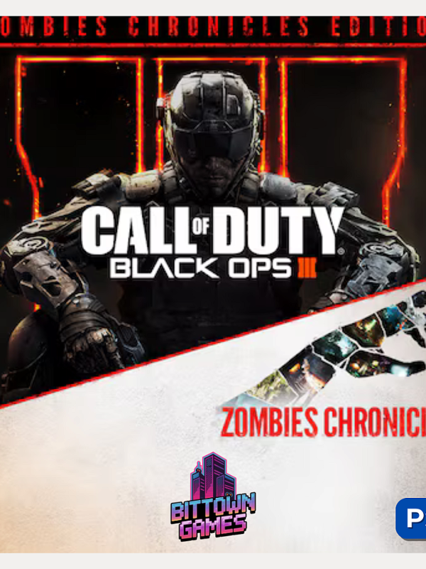 Call of Duty Black Ops 3 III + Zombies PS4 Mídia Digital