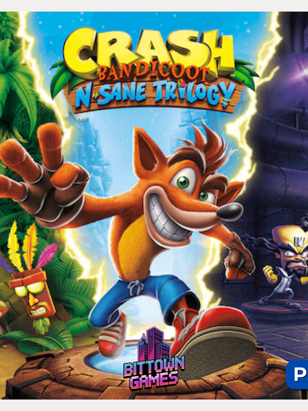 Crash Bandicoot N. Sane Trilogy PS4 Mídia Digital
