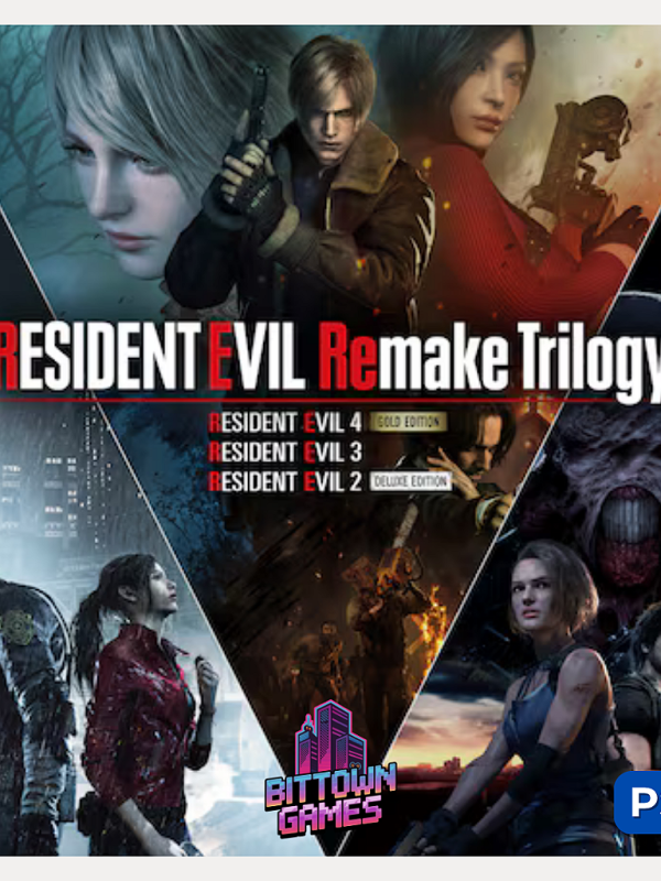 Resident Evil Remake Trilogy PS4 Mídia Digital