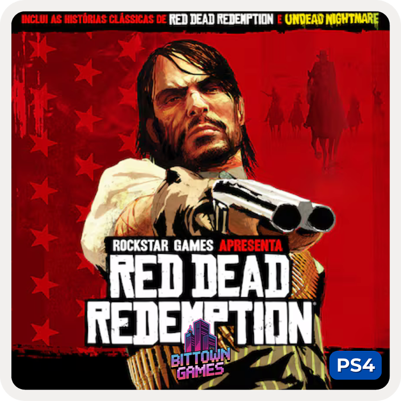 Red Dead Redemption PS4 Mídia Digital