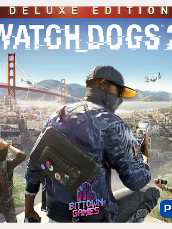 Watch Dogs 2 Deluxe Edition PS4 Mídia Digital