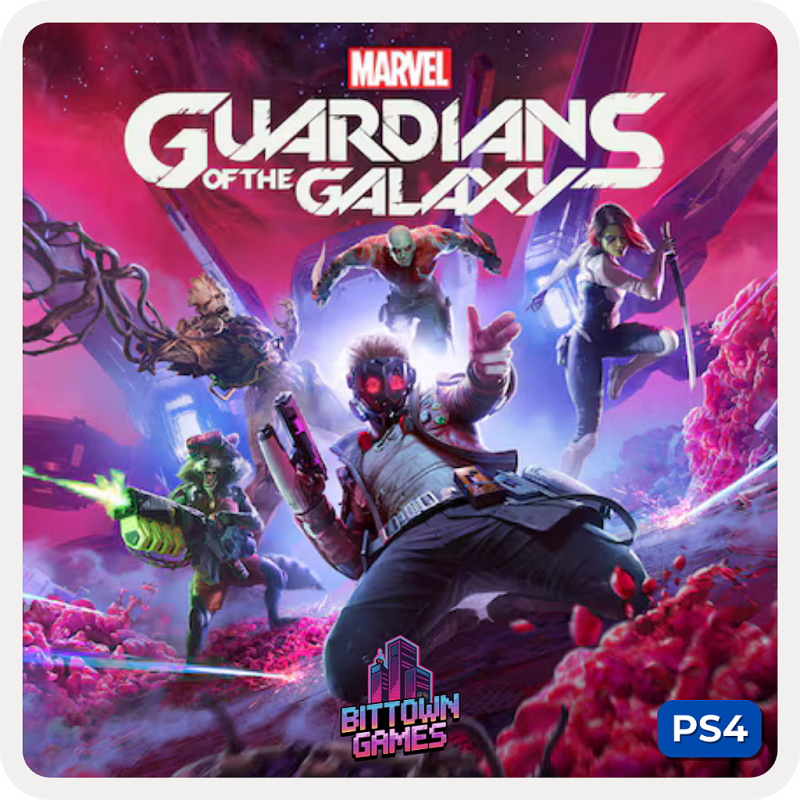 Guardiões da Galáxia da Marvel PS4 Mídia Digital