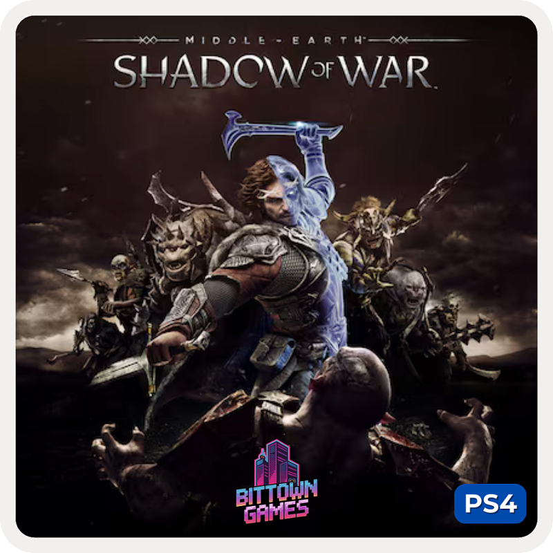 Sombras da Guerra - Shadow of War PS4 Mídia Digital