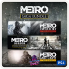 Conjunto Metro Saga PS4 Mídia Digital