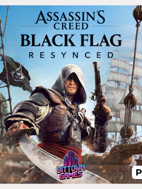 Assassin's Creed Black Flag Resynced PS5 Mídia Digital