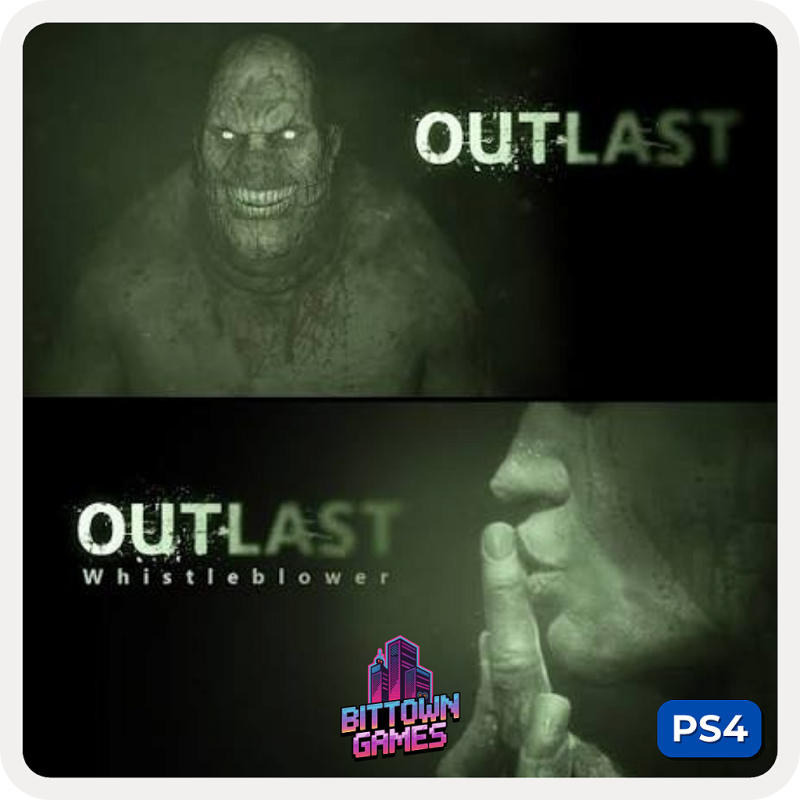Outlast: Bundle of Terror PS4 Primária Mídia Digital