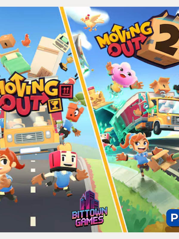 Moving Out + Moving Out 2 Bundle PS4 Mídia Digital