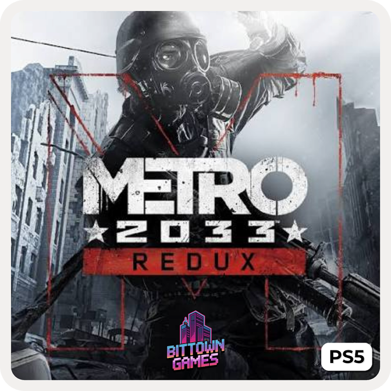 Metro 2033 Redux PS5 Mídia Digital