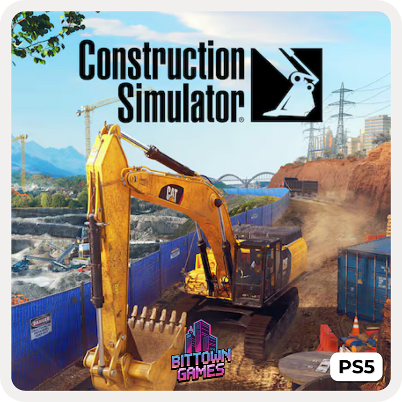 Construction Simulator PS5 Mídia Digital