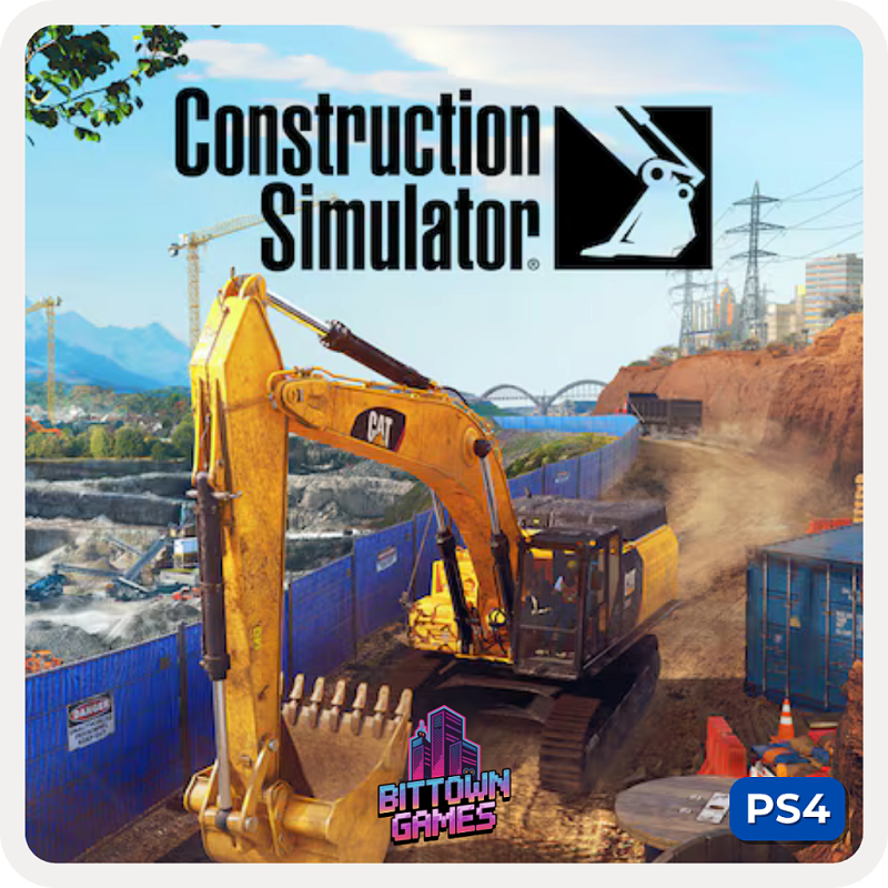 Construction Simulator PS4 Mídia Digital