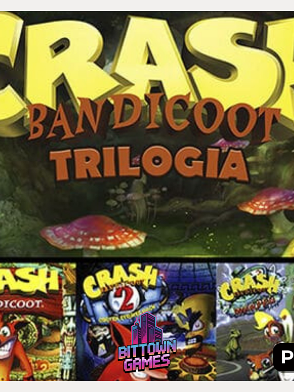 Crash Bandicoot Trilogia (PS1 Classic) PS3 Mídia Digital