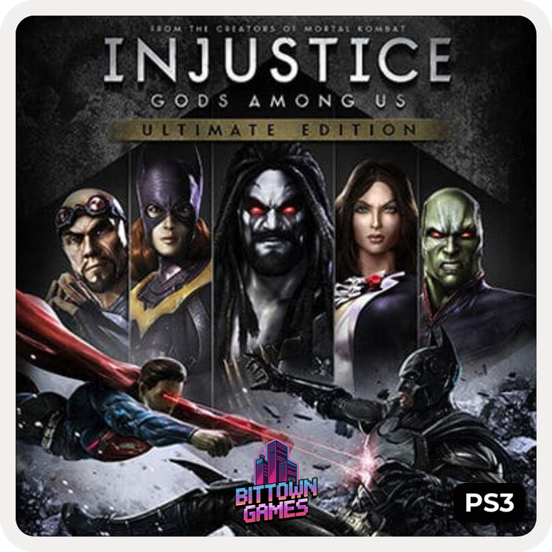 Injustice Gods Among Us Ultimate Edition PS3 Mídia Digital