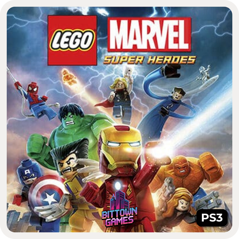 LEGO Marvel Super Heroes PS3 Mídia Digital