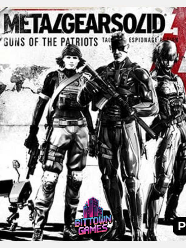 Metal Gear Solid 4: Guns Of The Patriots PS3 Mídia Digital