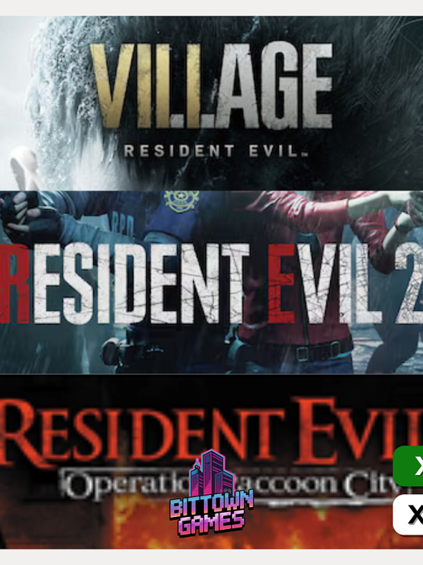 Resident Evil 2 + Village + Operation Raccoon City Xbox One | Xbox Series Mídia Digital