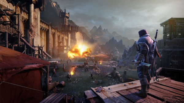 Pacote Terra Média: Sombras de Mordor + Sombras da Guerra Definitiva PS4 Mídia Digital