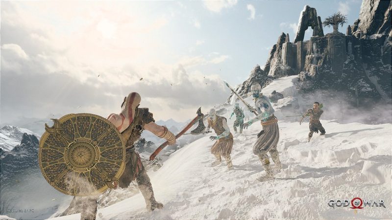 God Of War 2018 PS5 Primária Mídia Digital