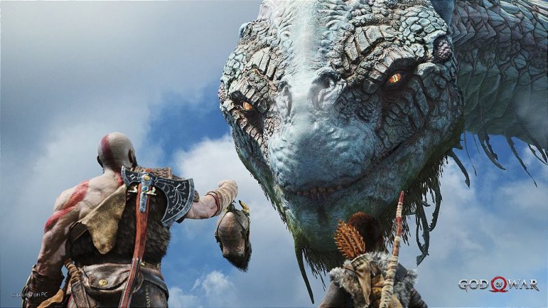 God Of War 2018 PS5 Primária Mídia Digital