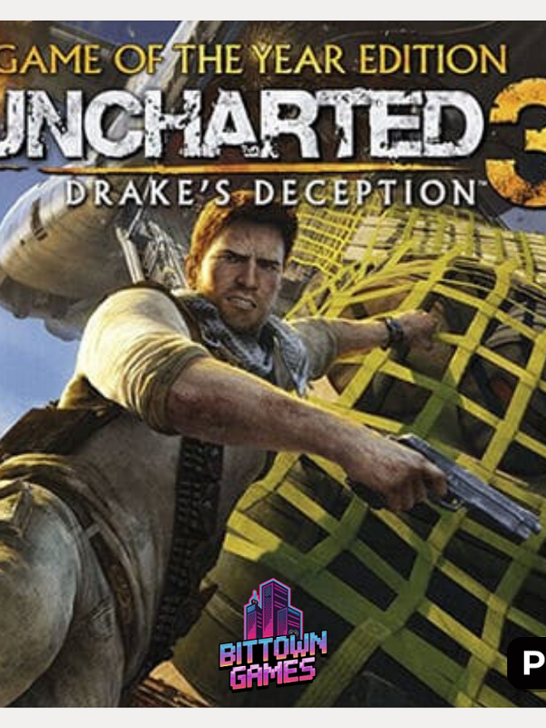 Uncharted 3: Drake’s Deception PS3 Mídia Digital