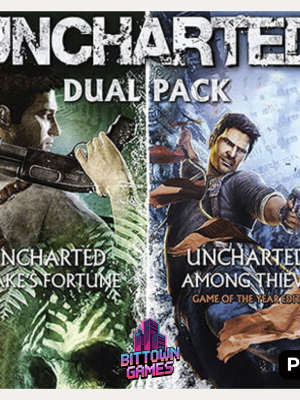 Uncharted 1 e 2 Dual Pack PS3 Mídia Digital